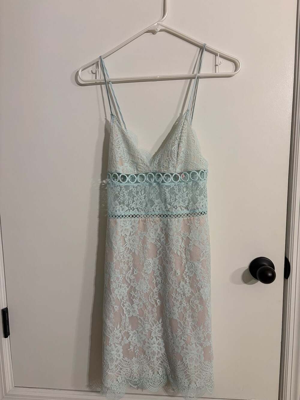 Victoria's Secret Dream Angels Floral Lace Cutout Slip Dress